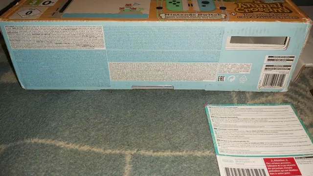 Caja vacía Nintendo Switch Animal Crossing