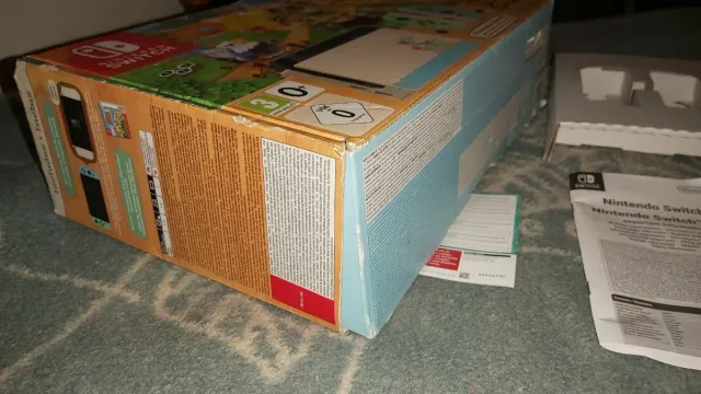 Caja vacía Nintendo Switch Animal Crossing