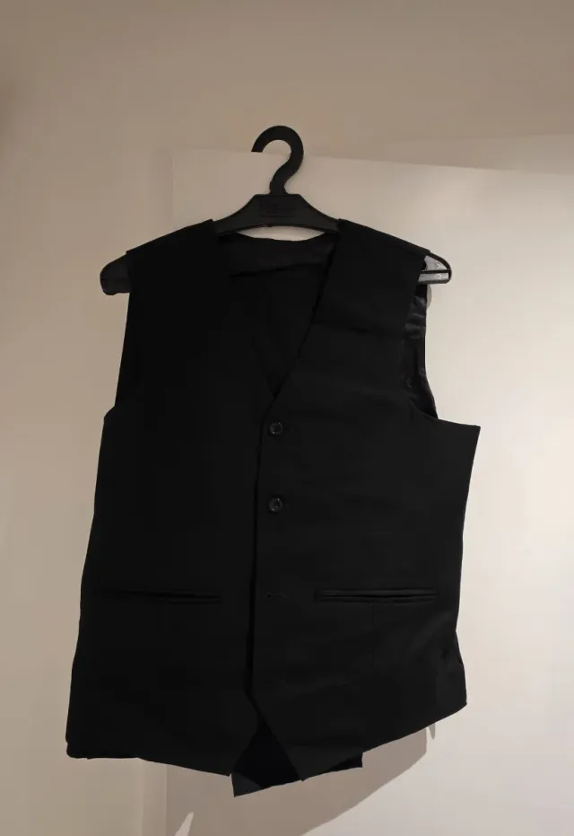 Esmoquin con cola negro