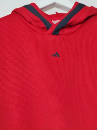 Sudadera Adidas Hoody Hombre Roja
