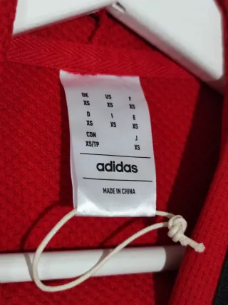 Sudadera Adidas Hoody Hombre Roja