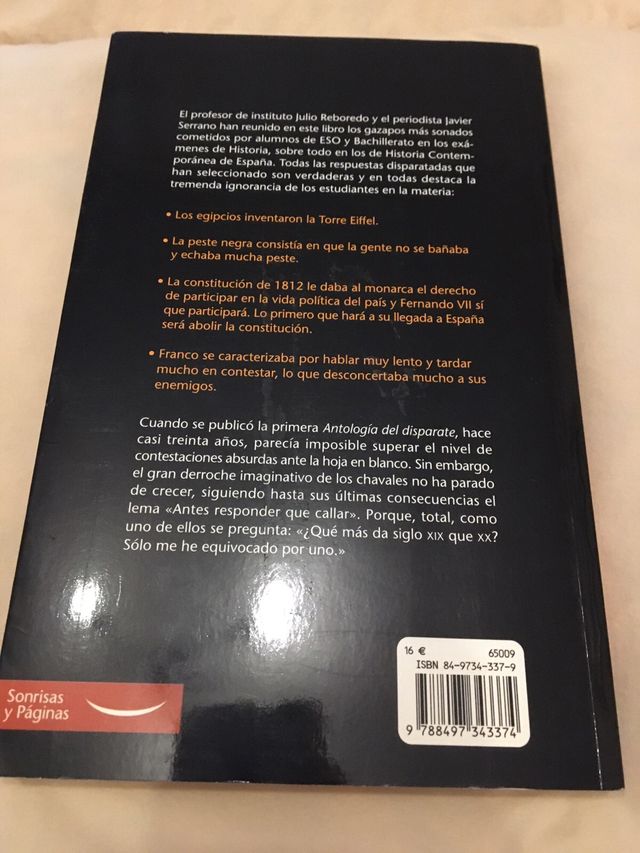 Historia de España contada por estudiantes