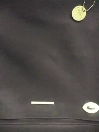 Cartera Kipling Unisex Negra Portadocumentos