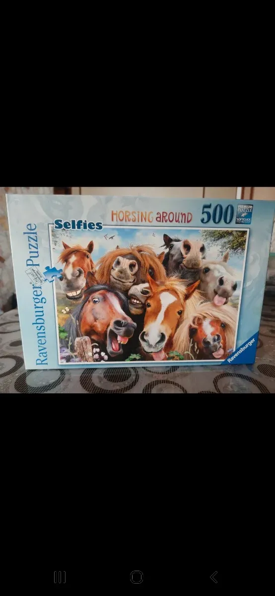 Puzzle Ravensburger 500 pezzi Cavalli