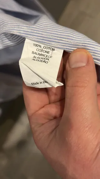 Camicia uomo righe Calvin Klein