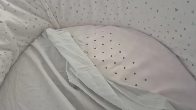 Moisés de mimbre para bebé