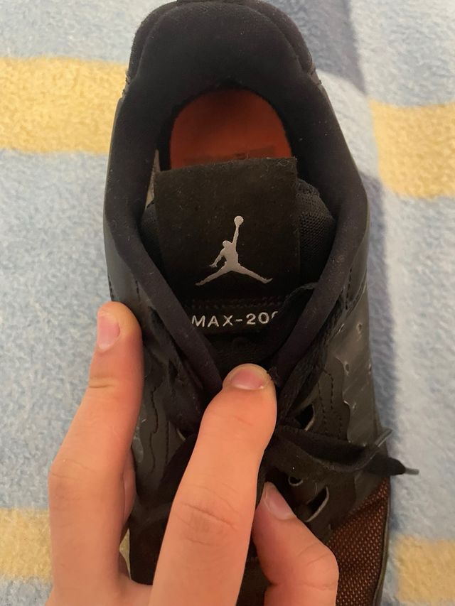 Jordan Max 2000 Zapatillas Negras y naranjas