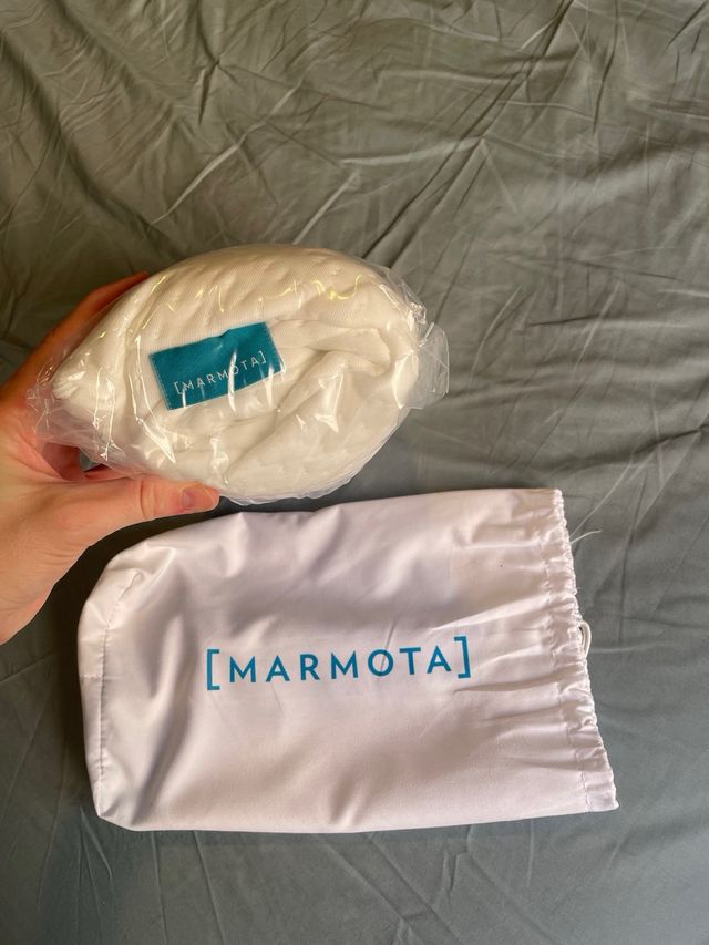 Almohada de Viaje Viscoelástica Marmota