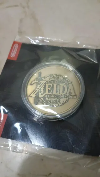 Moneda Colección Zelda Tears of the Kingdom
