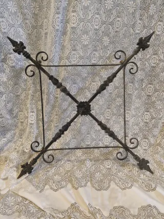 Reja de forja para ventana