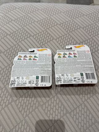 Hot Wheels Mario Kart Luigi e Mario