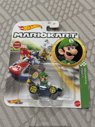 Hot Wheels Mario Kart Luigi e Mario