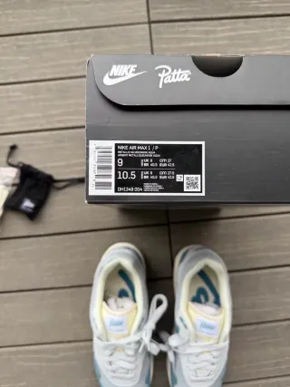 Nike Air Max 1 Patta Aqua 42,5