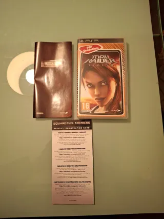 Caja Tomb Raider Legend PSP