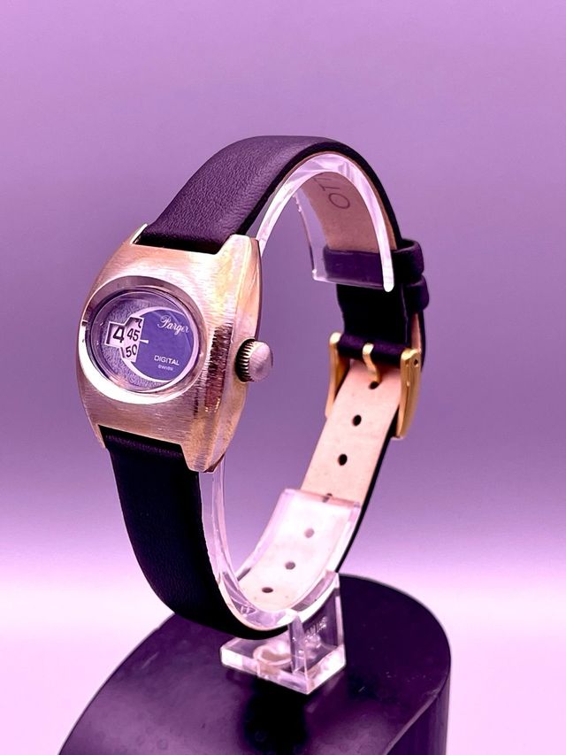 Parger Digital Swiss Jump Hour Años 70