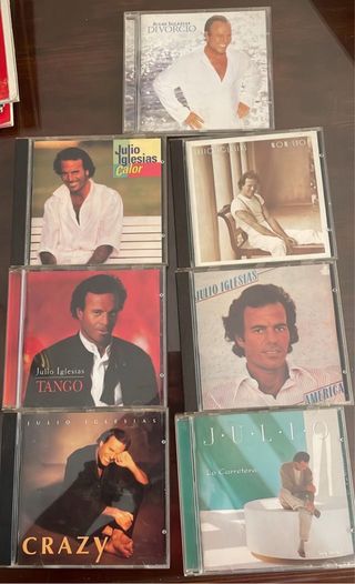 Colección 7 CDs Julio Iglesias