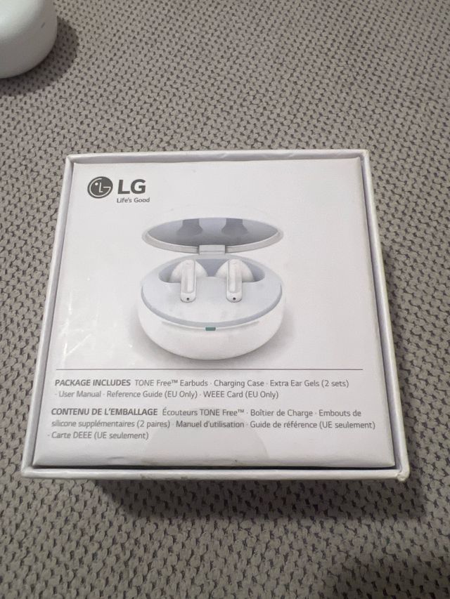 Auriculares LG Tone Free Blancos