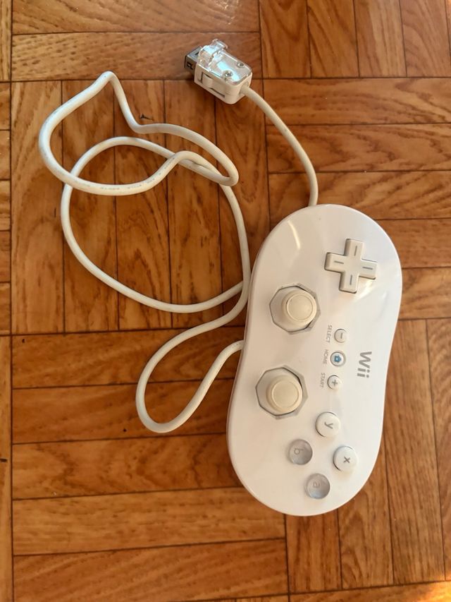 Mando Clásico Wii Blanco Oficial Nintendo