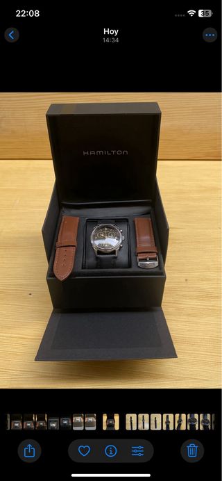 Reloj de Colección Hamilton Cronógrafo Taquímetro