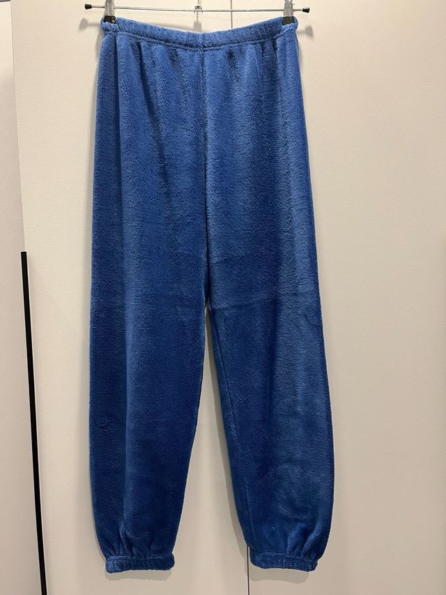 Pantalón pijama azul calentito Talla L nuevo
