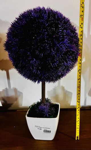 2 Alberi Decorativi Artificiali