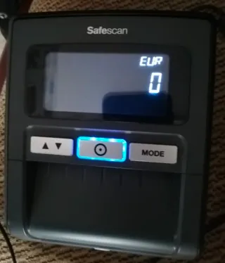 Detector de billetes falsos Safescan