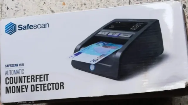Detector de billetes falsos Safescan