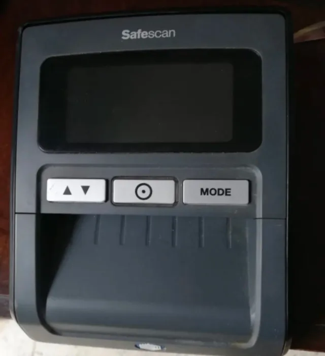 Detector de billetes falsos Safescan