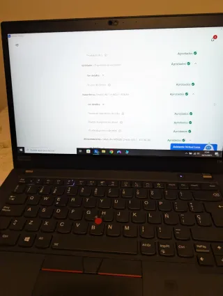 Portátil Lenovo ThinkPad T14 Gen 2 i7-1185G7 4K