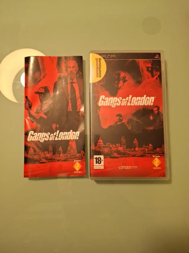 Caja Juego PSP Gangs of London
