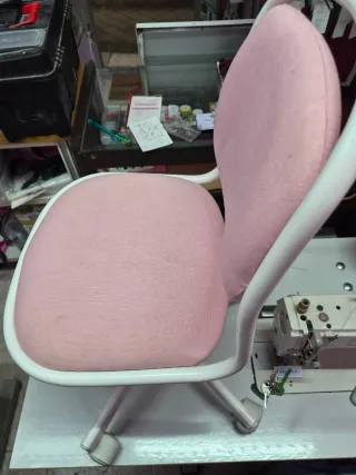 Silla de escritorio infantil rosa