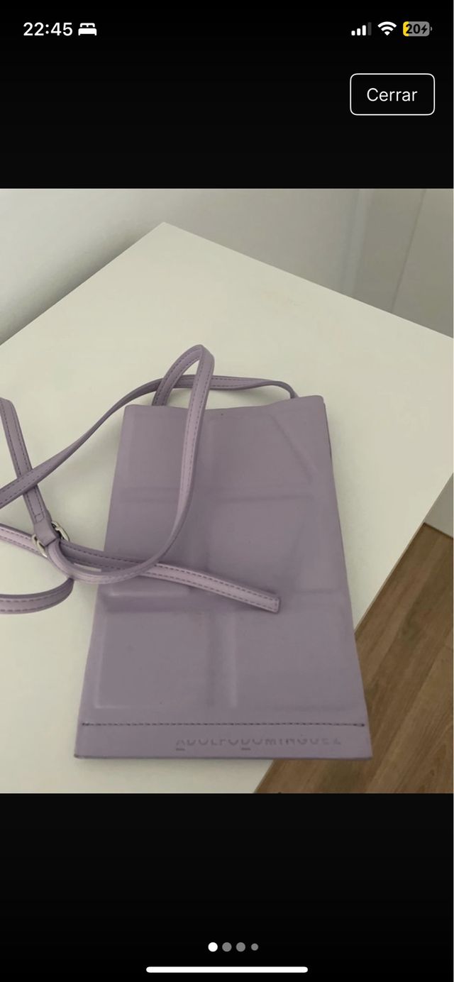 Bolso Adolfo Domínguez Morado