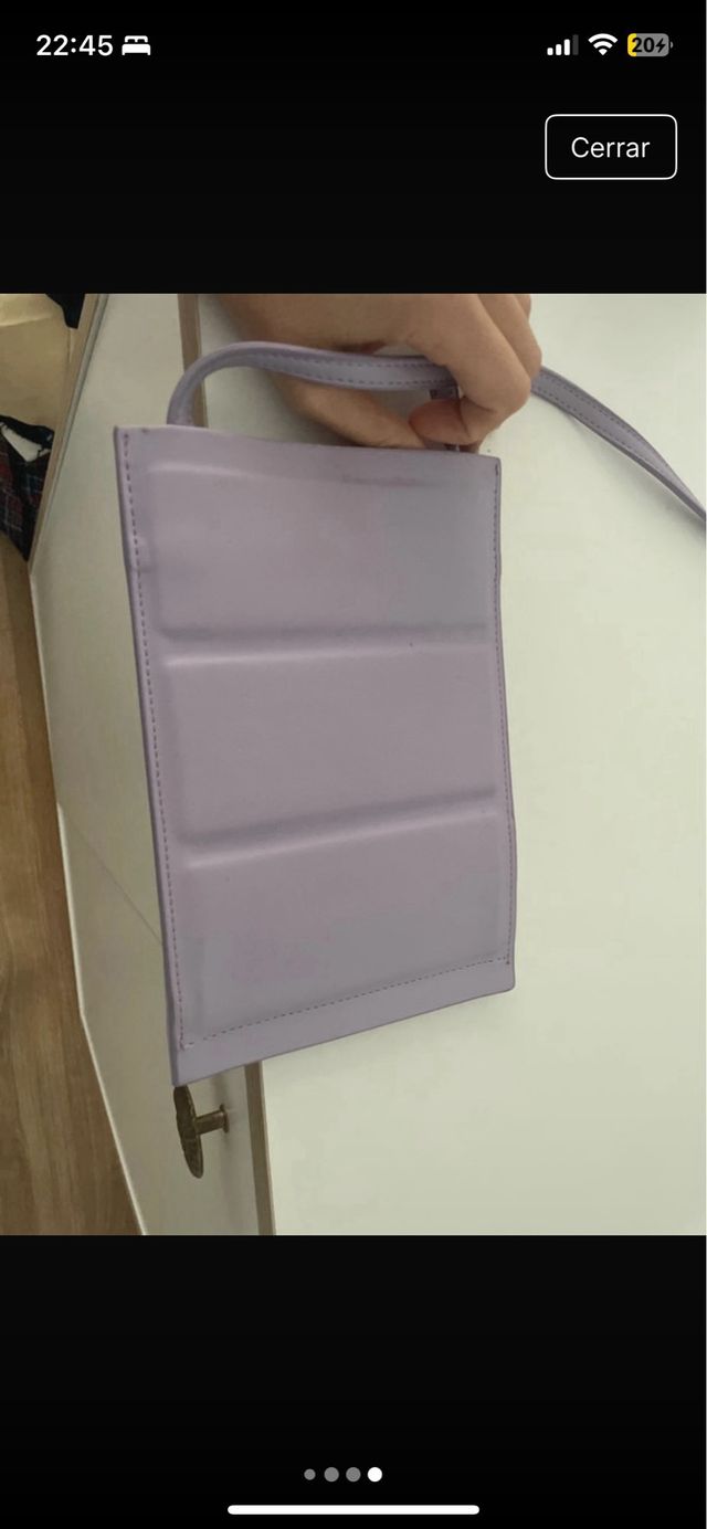 Bolso Adolfo Domínguez Morado