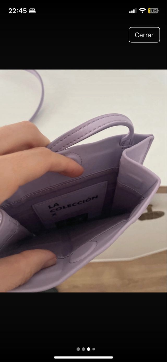 Bolso Adolfo Domínguez Morado