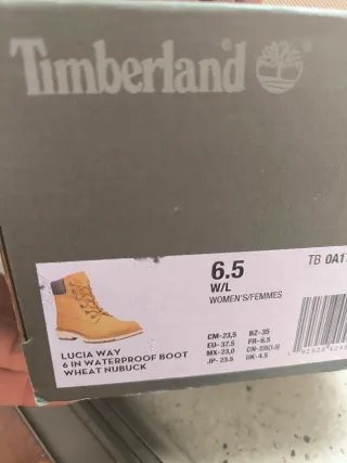 Timberland Stivali Donna Beige/Marrone Tg 37.5