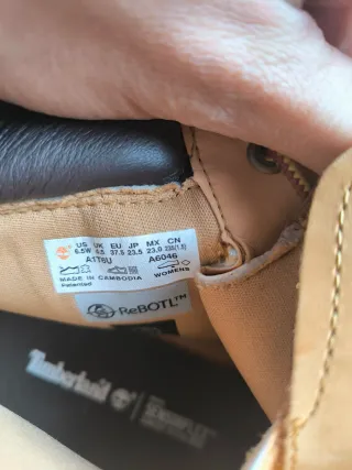 Timberland Stivali Donna Beige/Marrone Tg 37.5