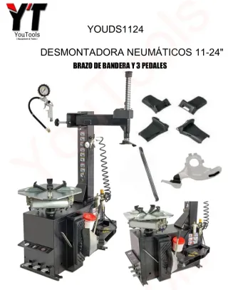 Desmontadora Neumáticos 11-24 Brazo Bandera