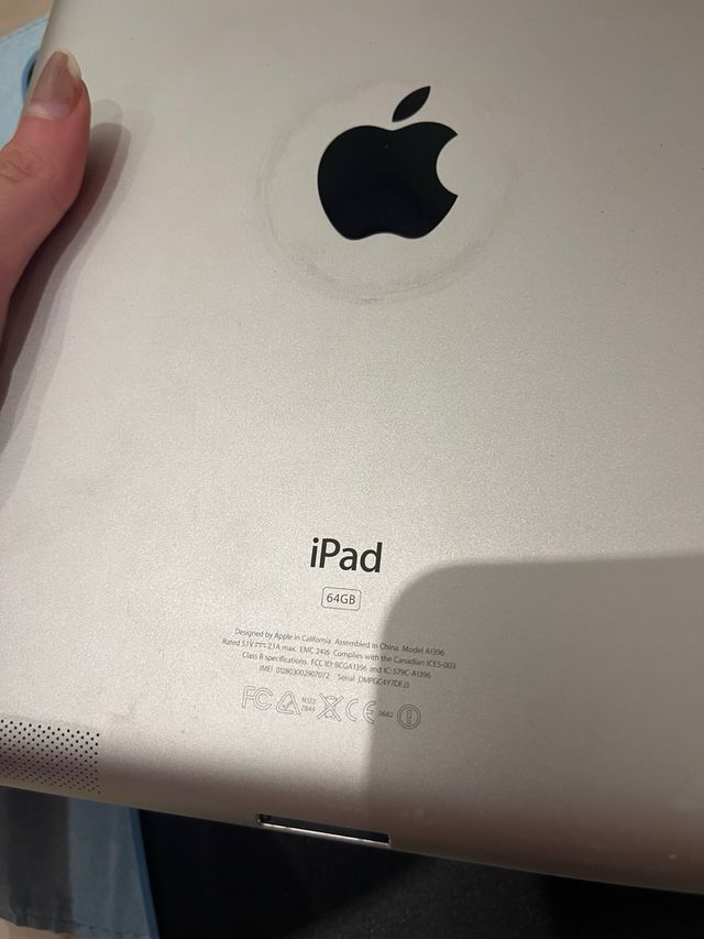 iPad 2 Generazione A1395 Nero