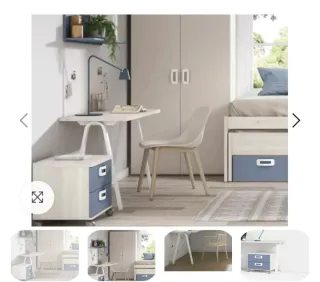 Mesa de escritorio y regalo silla.