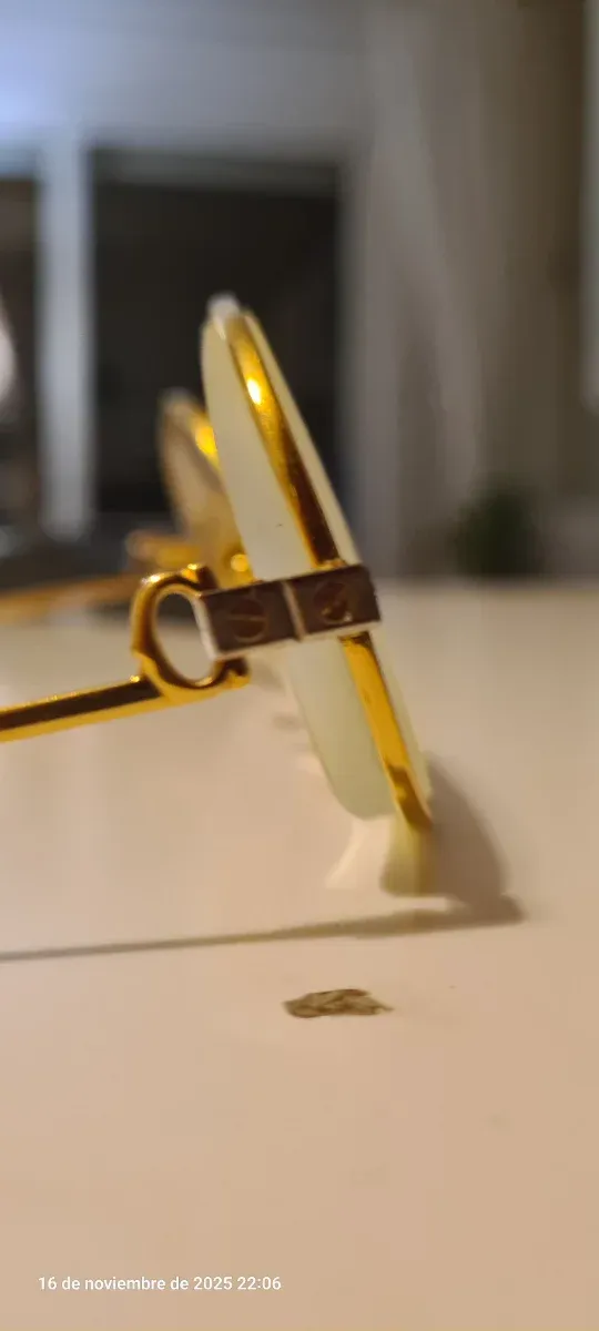 Gafas Cartier Santos Aviator Doradas