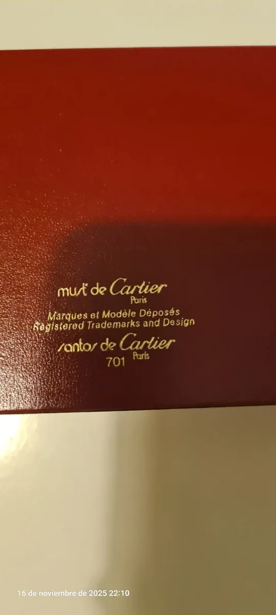 Gafas Cartier Santos Aviator Doradas