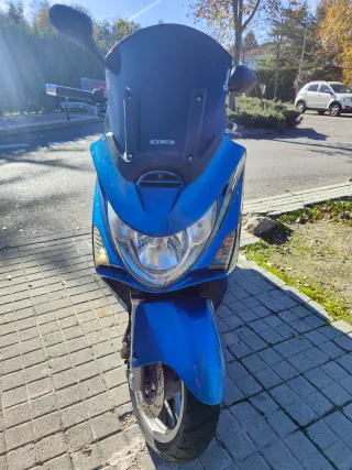 Despiece Kymco Xciting 500 Scooter Azul