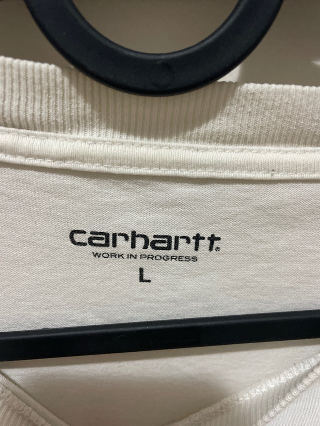 Camiseta Carhartt Talla L Beige