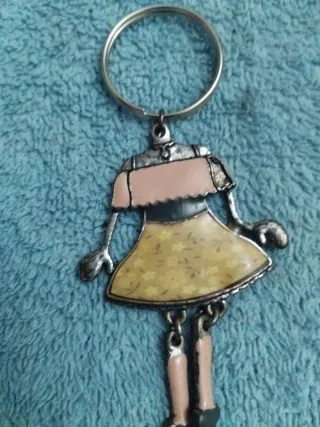 Llavero figura de muñeca