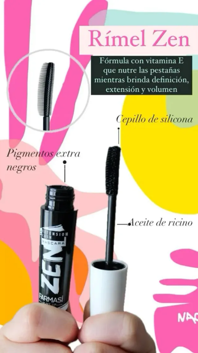 Mascara Farmasi Zen Negra