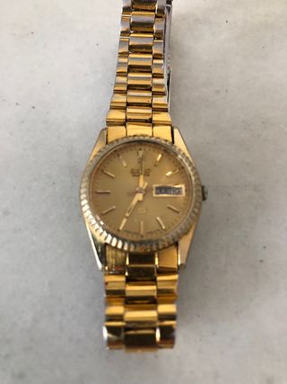 Reloj Seiko Dorado