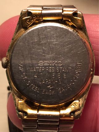 Reloj Seiko Dorado