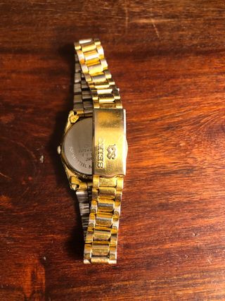 Reloj Seiko Dorado