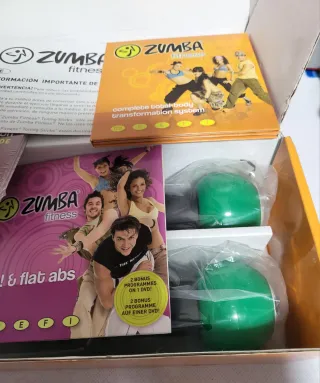 Zumba Fitness Set 4 DVD + 2 Manubri