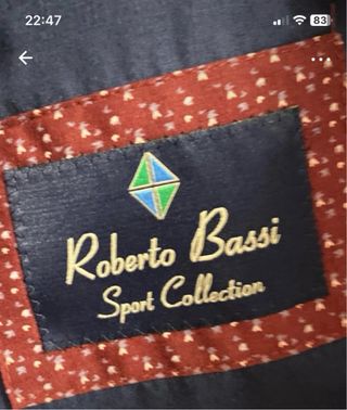 Chaqueta Americana Negra Talla M